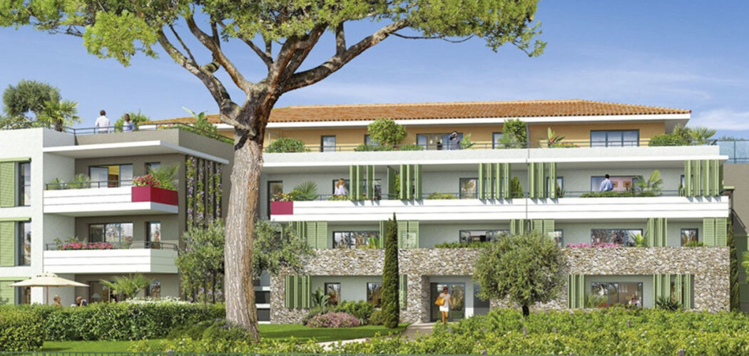 Programme immobilier neuf L Ecrin - La Croix-Valmer résidence avec piscine à 5 min des plages (83420) - Référence : 18567