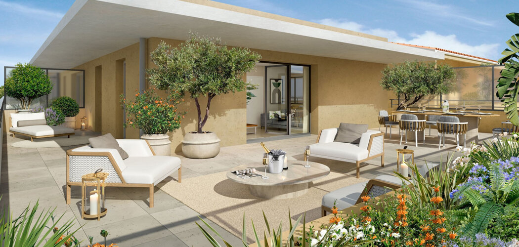 Programme immobilier neuf L Ecrin - La Croix-Valmer résidence avec piscine à 5 min des plages (83420) - Référence : 18567
