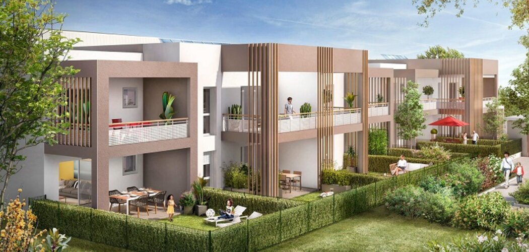 Programme immobilier neuf LES OLEANES - La Fare-les-Oliviers : 20 logements neufs T2-T4 dans un écoquartier ensoleillé (13580) - Référence : 2596