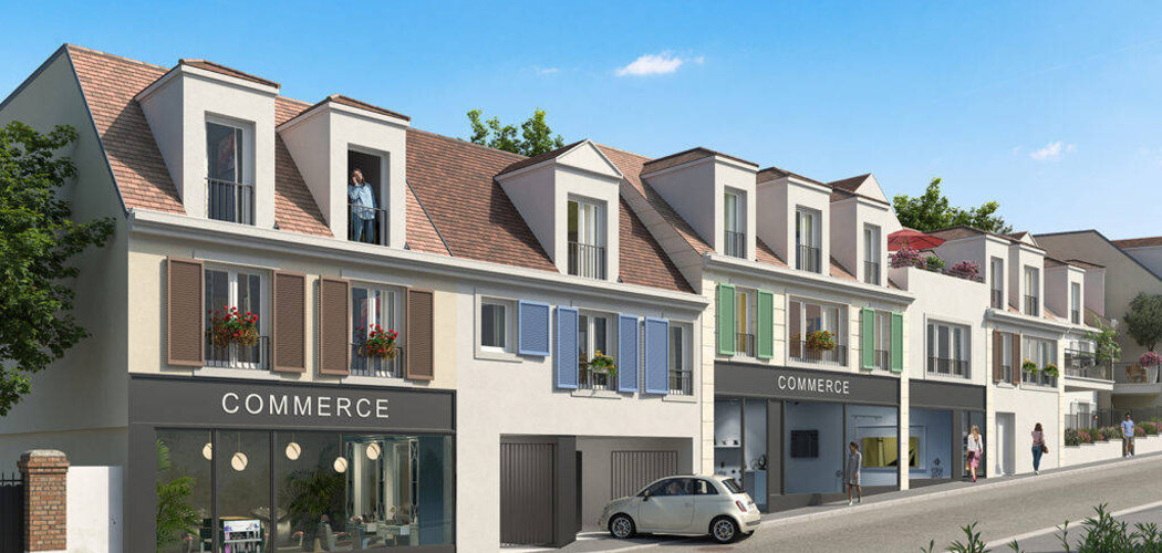 Programme immobilier neuf VILLA DAUBIGNY - La Frette-sur-Seine : Appartements studio–T4 avec terrasses, jardins privatifs et proximité gare (95530) - Référence : 14807