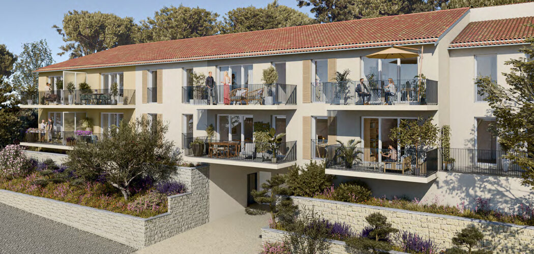 Programme immobilier neuf Castanea - La Garde-Freinet à 400 m du centre animé près des plages (83680) - Référence : 13848