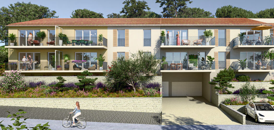 Programme immobilier neuf Castanea - La Garde-Freinet à 400 m du centre animé près des plages (83680) - Référence : 13848
