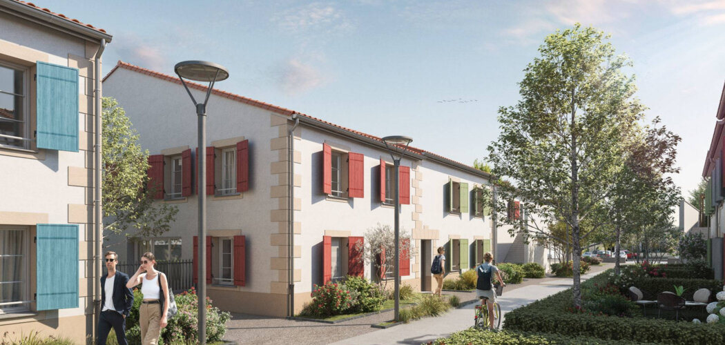 Programme immobilier neuf Le Clos du Chemin Vert -  La Jarrie : maisons et appartements neufs à 14 min des plages (17220) - Référence : 14572