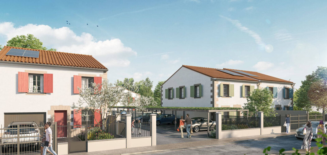 Programme immobilier neuf Le Clos du Chemin Vert -  La Jarrie : maisons et appartements neufs à 14 min des plages (17220) - Référence : 14572