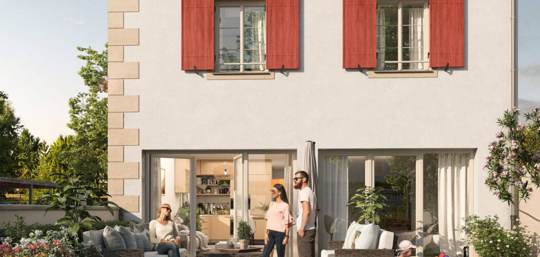 Programme immobilier neuf Le Clos du Chemin Vert -  La Jarrie : maisons et appartements neufs à 14 min des plages (17220) - Référence : 14572