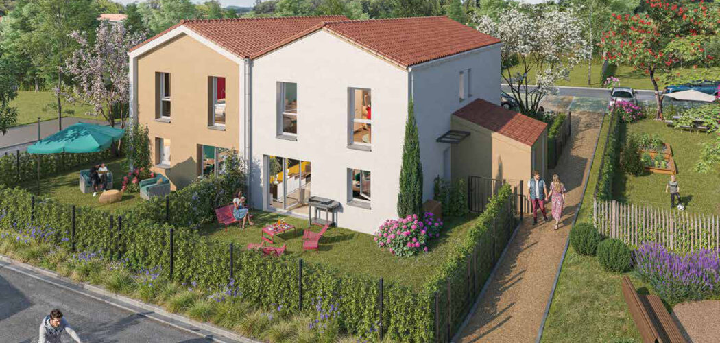 Programme immobilier neuf Le Domaine de Bellevue - La Limouzinière aux portes de Nantes en 25 min (44310) - Référence : 15541
