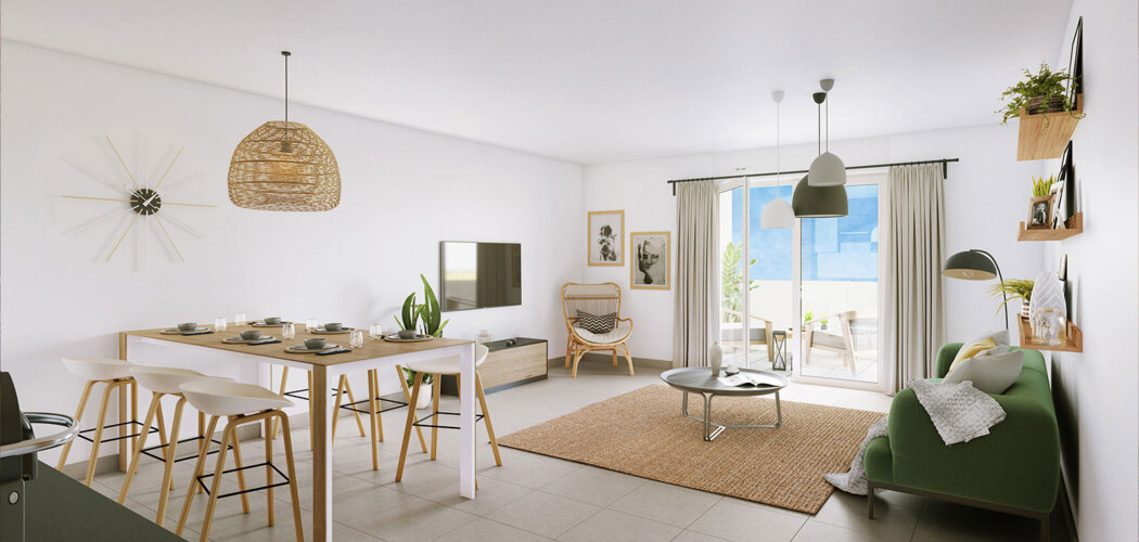 Programme immobilier neuf VILLA FLORINE - La Londe-les-Maures à proximité  des plages (83250) - Référence : 16956