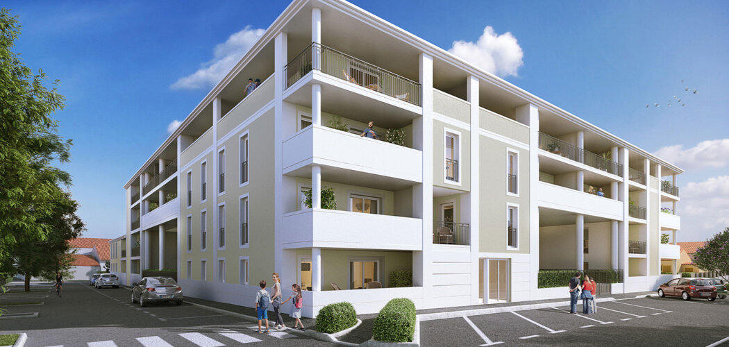 Programme immobilier neuf VILLA FLORINE - La Londe-les-Maures à proximité  des plages (83250) - Référence : 16956