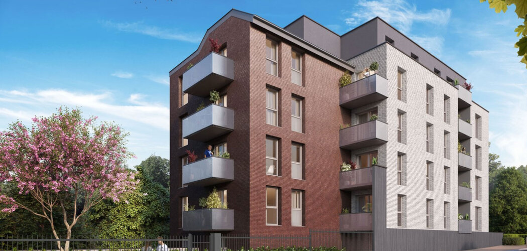 Programme immobilier neuf L'INTERFACE - La Madeleine : Appartements studio–T4 avec balcons, terrasses et cœur d’îlot végétalisé aux portes de Lille (59110) - Référence : 14202