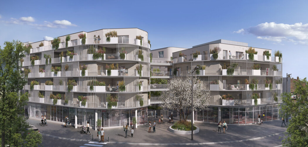 Programme immobilier neuf Pavillon Madeleine - La Madeleine aux portes du Vieux-Lille (59110) - Référence : 15741