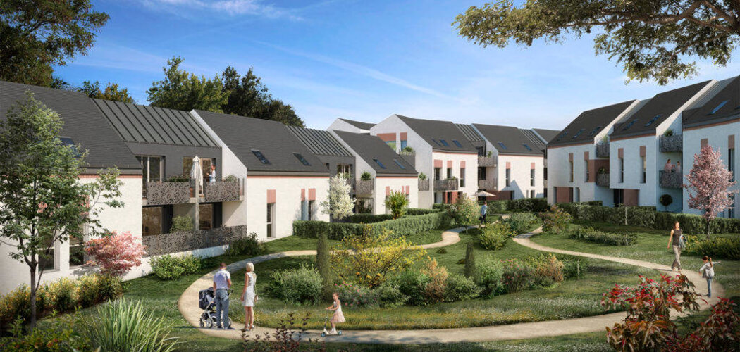 Programme immobilier neuf la belle epoque - La Membrolle-sur-Choisille : Appartements studio–T3 avec terrasses, jardins privatifs et proximité Tours (37390) - Référence : 12009