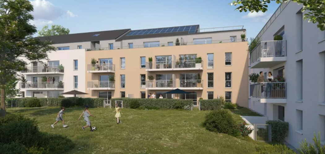 Programme immobilier neuf ONDE - La Mézière vie pratique proche Rennes et commodités (35520) - Référence : 17452