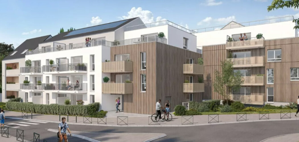 Programme immobilier neuf ONDE - La Mézière vie pratique proche Rennes et commodités (35520) - Référence : 17452