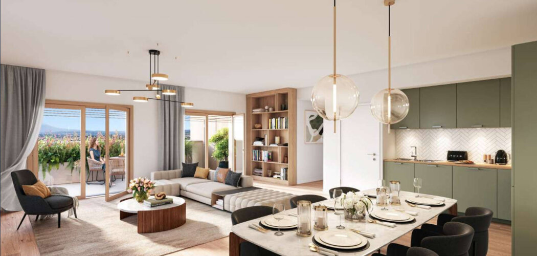Programme immobilier neuf Panorama - La Motte-Servolex éco-hameau des Granges proche Chambéry (73290) - Référence : 16125