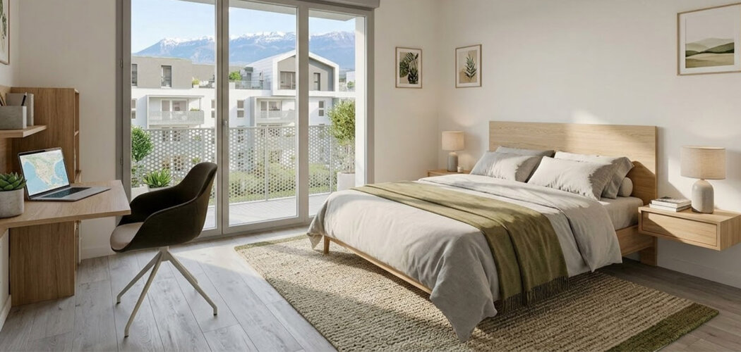 Programme immobilier neuf AZURIA - La Motte-Servolex entre lac et montagnes (73290) - Référence : 16129