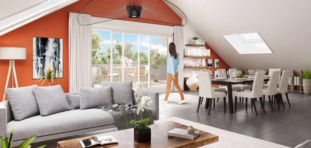 Programme immobilier neuf RESIDENCE LEYA - La Motte-Servolex résidence contemporaine à 11 minutes à pied du centre-ville (73290) - Référence : 11784