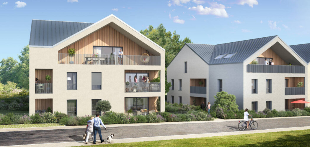 Programme immobilier neuf RESIDENCE LEYA - La Motte-Servolex résidence contemporaine à 11 minutes à pied du centre-ville (73290) - Référence : 11784
