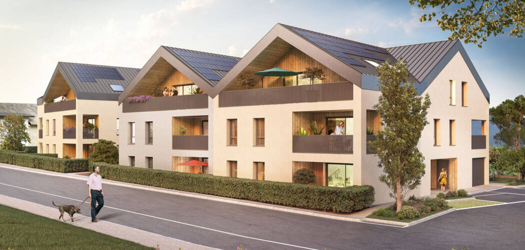 Programme immobilier neuf RESIDENCE LEYA - La Motte-Servolex résidence contemporaine à 11 minutes à pied du centre-ville (73290) - Référence : 11784