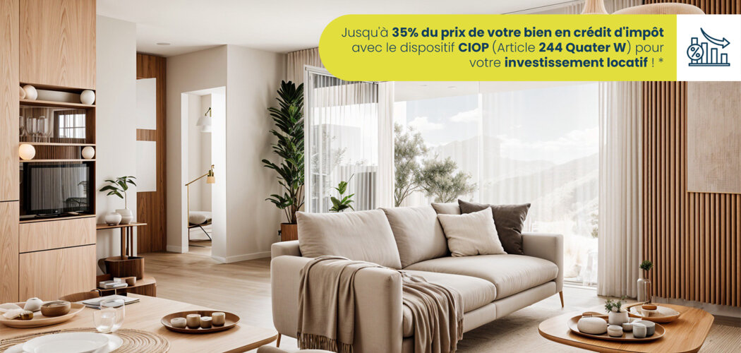 Programme immobilier neuf LES MURIERS - La Possession en centre ville (97419) - Référence : 13013