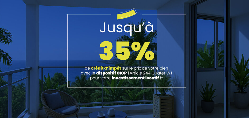 Programme immobilier neuf LES MURIERS - La Possession en centre ville (97419) - Référence : 13013