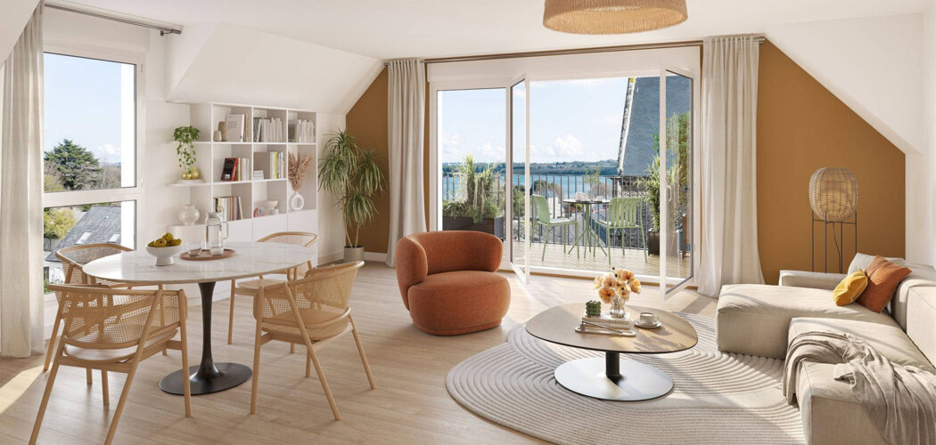 Programme immobilier neuf Rive Émeraude - La Richardais à proximité des plages (35780) - Référence : 15282