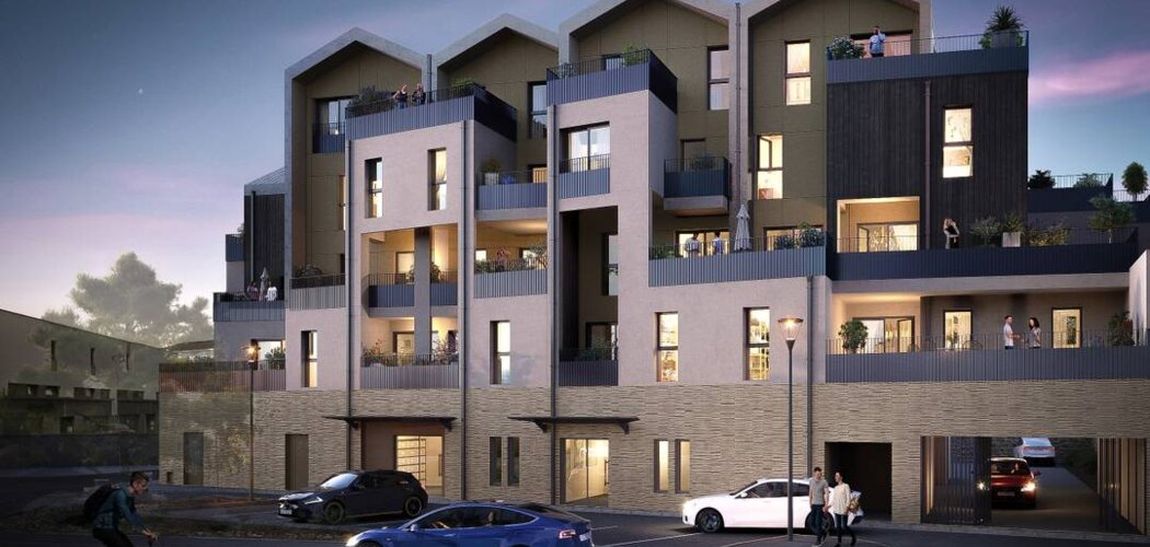 Programme immobilier neuf EMBLEM -  La Riche : appartements neufs du 2 au 5 pièces face au jardin botanique (37520) - Référence : 15183