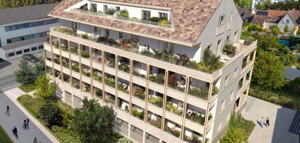 Programme immobilier neuf Les Dryades - La Riche : Appartements studio–T5 avec terrasses, jardin botanique et proximité centre-ville (37520) - Référence : 14689