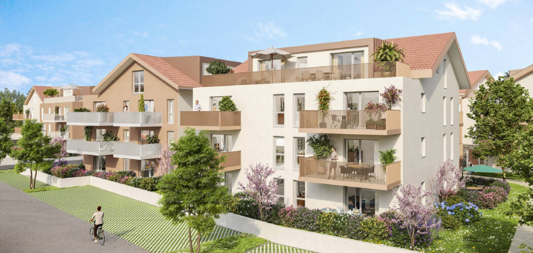 Programme immobilier neuf LES ALLEES DE LA TOUR - La Roche-sur-Foron à proximité de Genève (74800) - Référence : 16100
