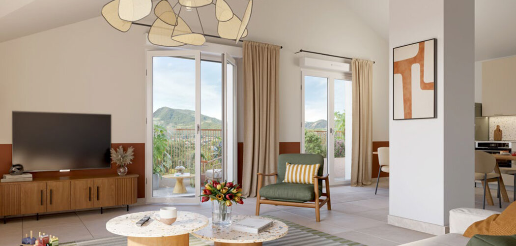 Programme immobilier neuf L'ECRIN DES SOURCES - La Roche-sur-Foron appartements neufs à 3 min en voiture de la gare (74800) - Référence : 17622