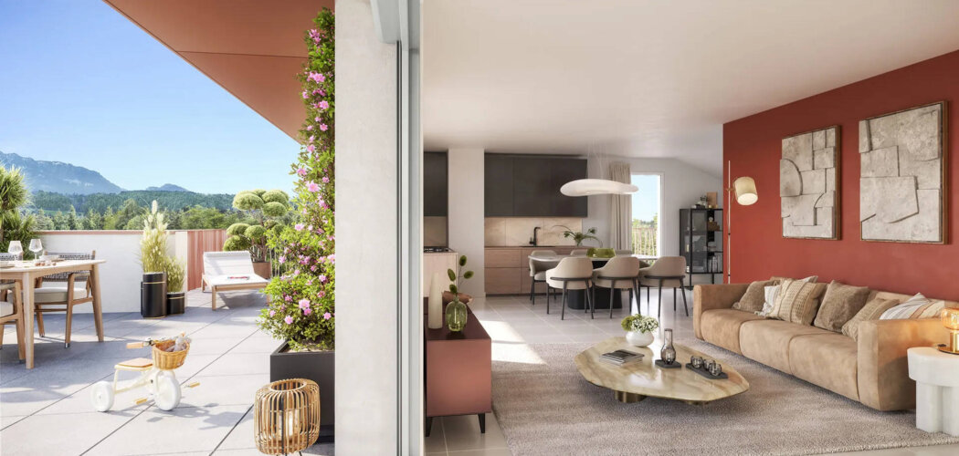 Programme immobilier neuf OREADE - La Roche-sur-Foron proche du massif des Bornes (74800) - Référence : 16136