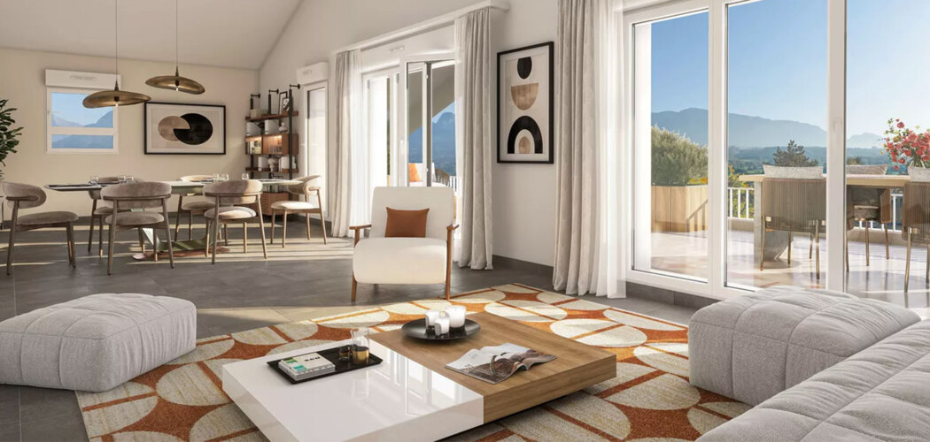 Programme immobilier neuf Connexion - La Roche-sur-Foron proche gare SNCF (74800) - Référence : 16137