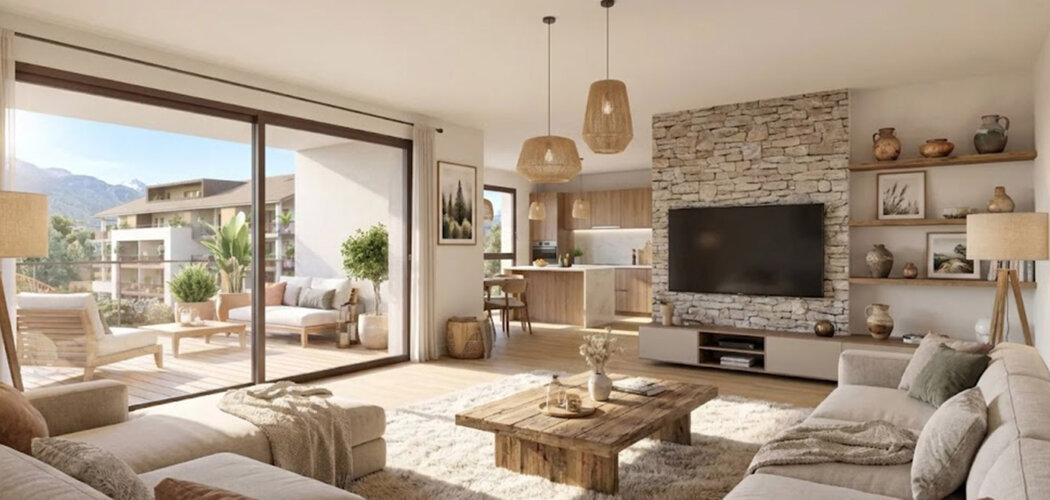Programme immobilier neuf Liséa - La Roche-sur-Foron résidence paysagère près de la gare (74800) - Référence : 17293