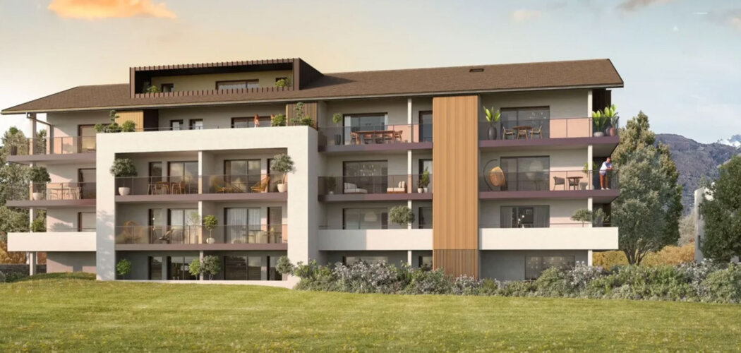 Programme immobilier neuf Liséa - La Roche-sur-Foron résidence paysagère près de la gare (74800) - Référence : 17293