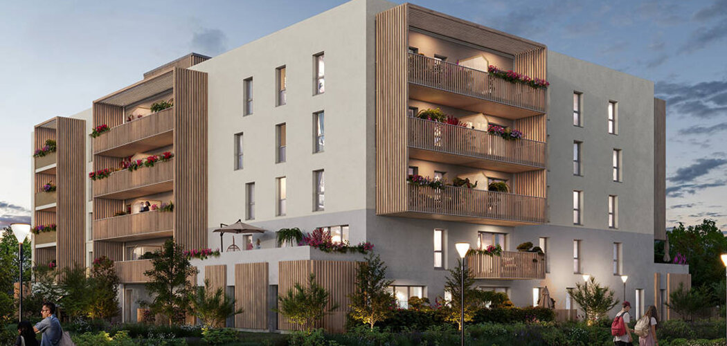 Programme immobilier neuf OPPORTUNEO PARC - La Roche-sur-Yon à deux pas d'une zone commerciale (85000) - Référence : 16474