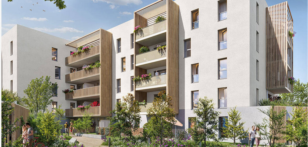 Programme immobilier neuf OPPORTUNEO PARC - La Roche-sur-Yon à deux pas d'une zone commerciale (85000) - Référence : 16474