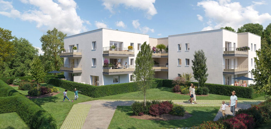 Programme immobilier neuf Domaine de l'Yon - La Roche-sur-Yon à quelques minutes des plages (85000) - Référence : 16473