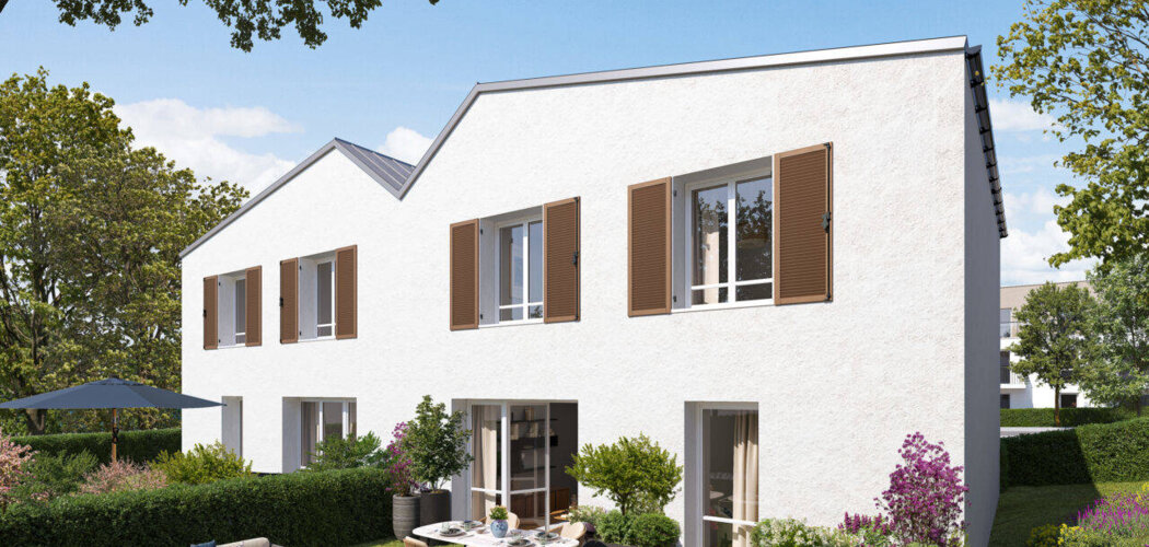 Programme immobilier neuf Le Parc de l'Etang - La Roche-sur-Yon : appartements et maisons neuves T2–T5 en bord de plan d'eau (85000) - Référence : 15812