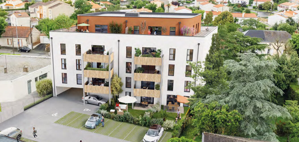 Programme immobilier neuf Promess - La Roche-sur-Yon proche Clinique Saint Charles (85000) - Référence : 14153