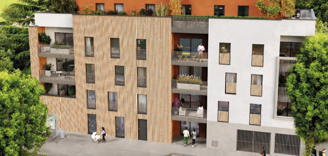 Programme immobilier neuf Promess - La Roche-sur-Yon proche Clinique Saint Charles (85000) - Référence : 14153