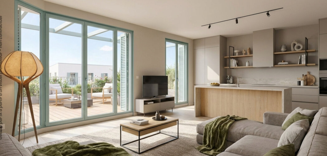Programme immobilier neuf Cap Roscella - La Rochelle : 36 appartements neufs du studio au 4 pièces à 10 min du centre-ville (17000) - Référence : 14556
