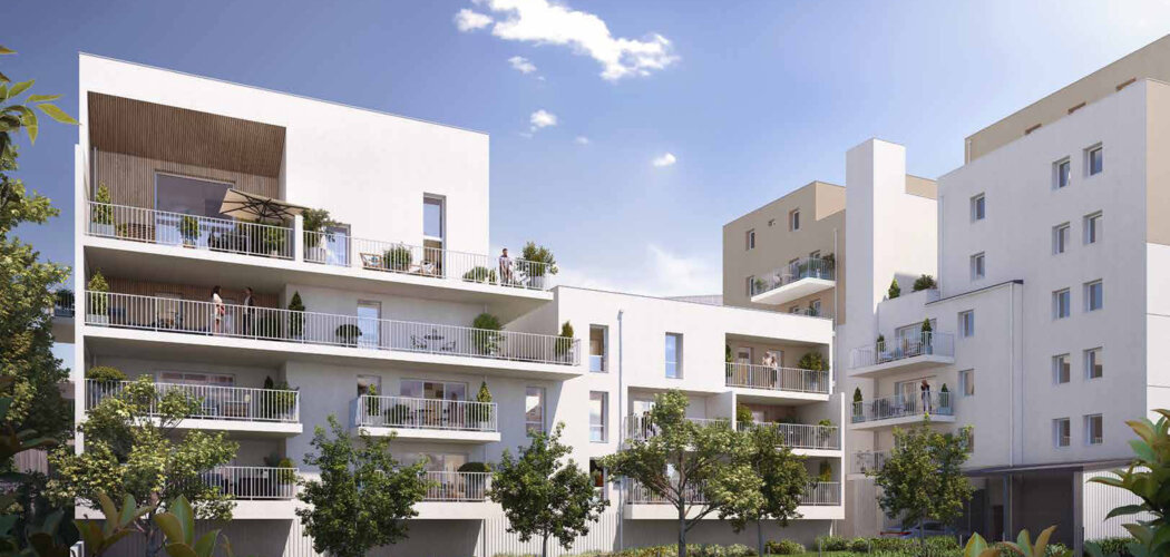 Programme immobilier neuf CELESTE - La Rochelle : appartements neufs du 2 au 5 pièces en quartier de Tasdon (17000) - Référence : 14554