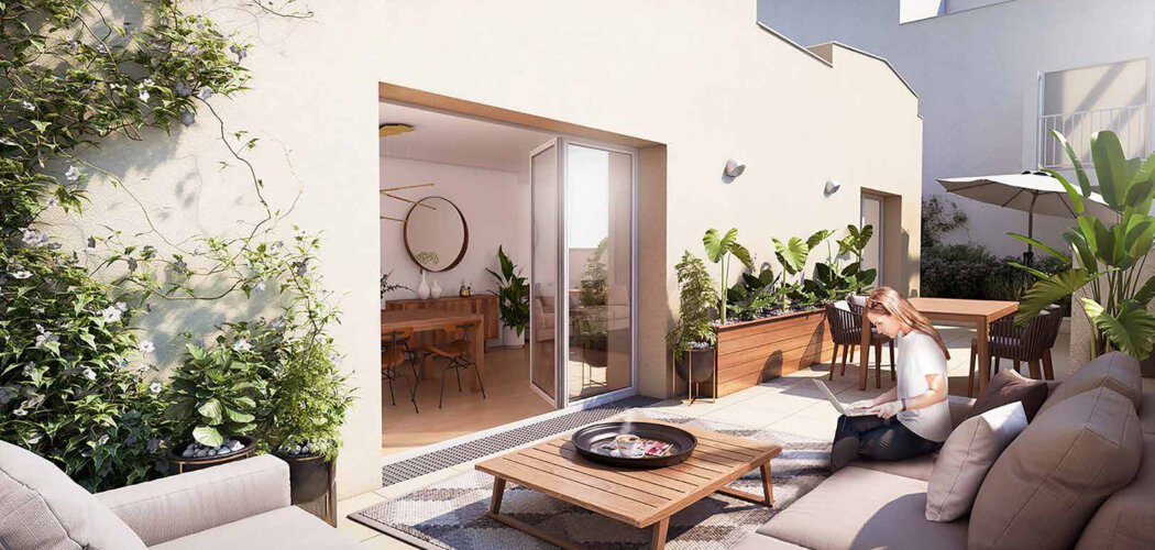 Programme immobilier neuf CELESTE - La Rochelle : appartements neufs du 2 au 5 pièces en quartier de Tasdon (17000) - Référence : 14554