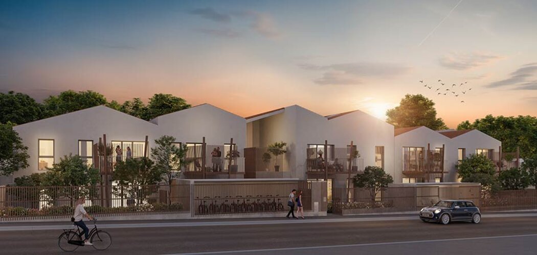 Programme immobilier neuf VILLA ANNA - La Rochelle : appartements neufs proche arrêt Patte d'Oie (17000) - Référence : 14557