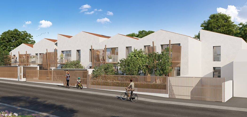 Programme immobilier neuf VILLA ANNA - La Rochelle : appartements neufs proche arrêt Patte d'Oie (17000) - Référence : 14557