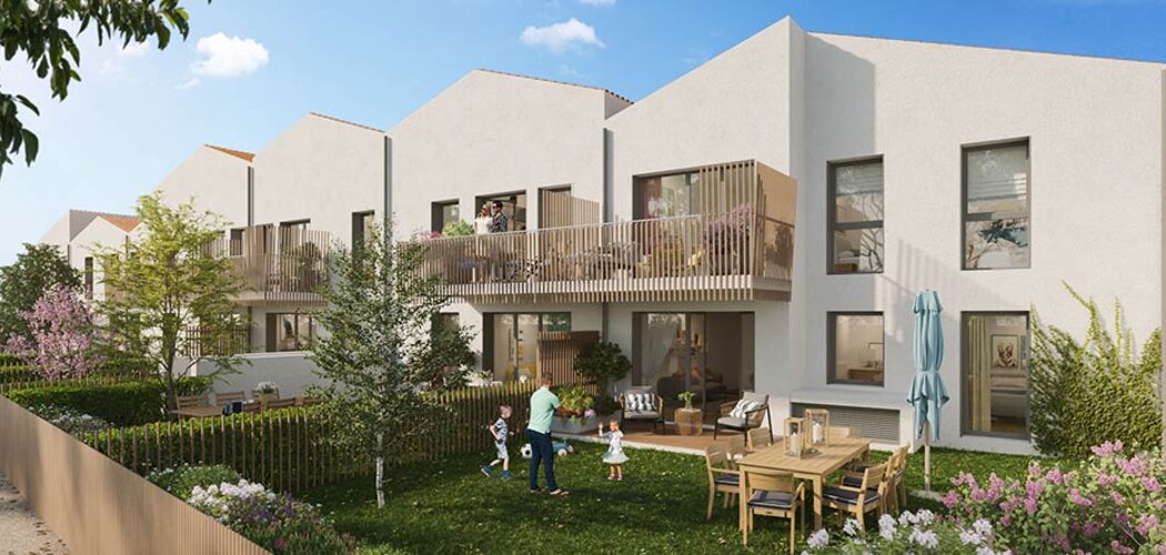 Programme immobilier neuf VILLA ANNA - La Rochelle : appartements neufs proche arrêt Patte d'Oie (17000) - Référence : 14557