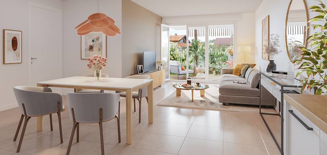 Programme immobilier neuf VILLA ANNA - La Rochelle : appartements neufs proche arrêt Patte d'Oie (17000) - Référence : 14557