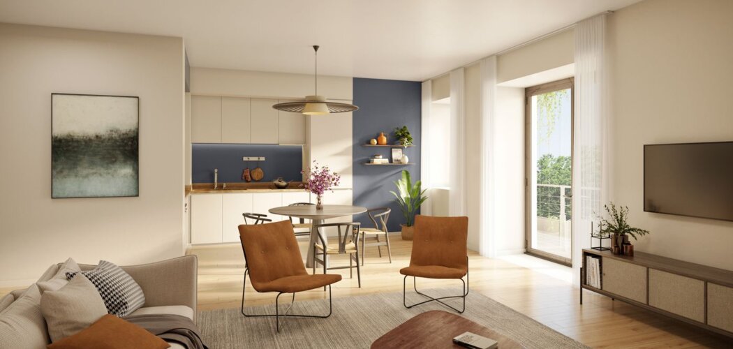 Programme immobilier neuf COTE PARC - Bâtiment B - La Rochelle réhabilitation proche place de Verdun (17000) - Référence : 14566