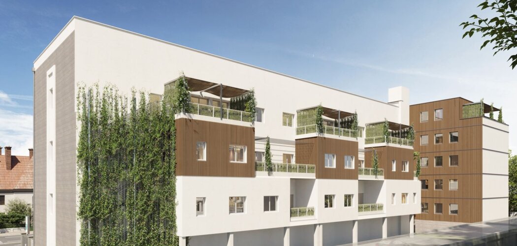 Programme immobilier neuf COTE PARC - Bâtiment B - La Rochelle réhabilitation proche place de Verdun (17000) - Référence : 14566