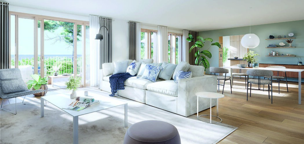 Programme immobilier neuf ACACIA - La Rochelle résidence neuve face aux parcs (17000) - Référence : 17642