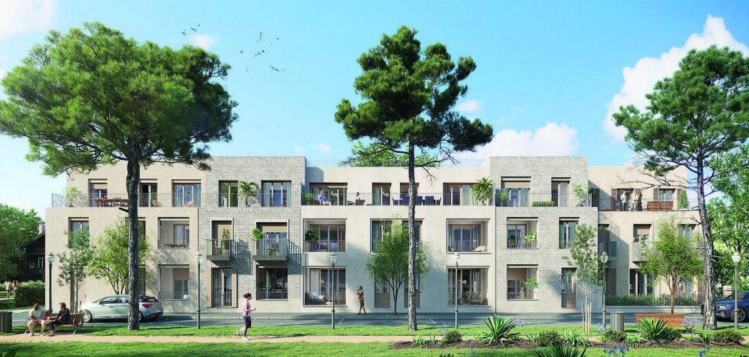 Programme immobilier neuf ACACIA - La Rochelle résidence neuve face aux parcs (17000) - Référence : 17642